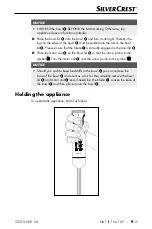 Preview for 12 page of Silvercrest 311089 Operating Instructions Manual