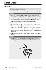 Preview for 13 page of Silvercrest 311089 Operating Instructions Manual