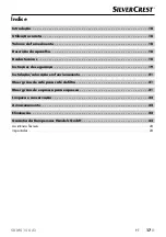 Preview for 20 page of Silvercrest 311458 Operating Instructions Manual