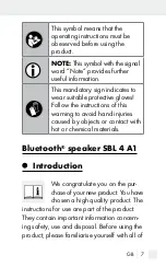 Предварительный просмотр 7 страницы Silvercrest 311609 1904 Operation And Safety Notes