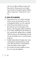 Предварительный просмотр 14 страницы Silvercrest 311609 1904 Operation And Safety Notes