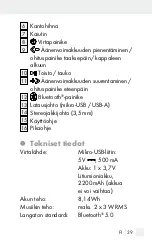 Предварительный просмотр 39 страницы Silvercrest 311609 1904 Operation And Safety Notes