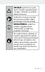 Предварительный просмотр 93 страницы Silvercrest 311609 1904 Operation And Safety Notes