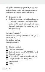 Предварительный просмотр 96 страницы Silvercrest 311609 1904 Operation And Safety Notes