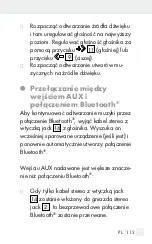 Предварительный просмотр 113 страницы Silvercrest 311609 1904 Operation And Safety Notes