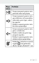 Предварительный просмотр 141 страницы Silvercrest 311609 1904 Operation And Safety Notes