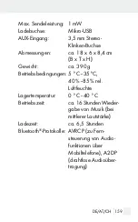 Предварительный просмотр 159 страницы Silvercrest 311609 1904 Operation And Safety Notes