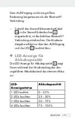 Предварительный просмотр 175 страницы Silvercrest 311609 1904 Operation And Safety Notes