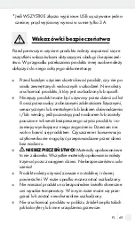 Preview for 69 page of Silvercrest 311667 1904 Operation And Safety Notes