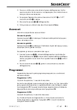 Preview for 12 page of Silvercrest 313165 Operating Instructions And Safety Instructions