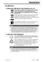 Preview for 16 page of Silvercrest 313165 Operating Instructions And Safety Instructions