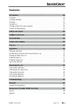 Предварительный просмотр 28 страницы Silvercrest 313486 Operating Instructions Manual