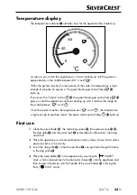 Предварительный просмотр 36 страницы Silvercrest 313486 Operating Instructions Manual