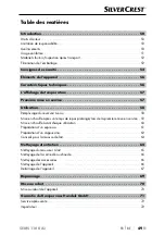 Предварительный просмотр 52 страницы Silvercrest 313486 Operating Instructions Manual