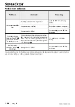 Предварительный просмотр 41 страницы Silvercrest 315059 Operating Instructions Manual