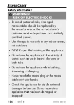 Предварительный просмотр 29 страницы Silvercrest 315523 Operating Instructions Manual