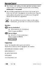 Предварительный просмотр 91 страницы Silvercrest 315523 Operating Instructions Manual