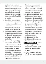 Предварительный просмотр 23 страницы Silvercrest 316055 1904 Operation And Safety Notes