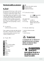 Предварительный просмотр 31 страницы Silvercrest 316055 1904 Operation And Safety Notes