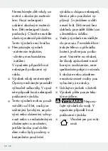 Предварительный просмотр 32 страницы Silvercrest 316055 1904 Operation And Safety Notes