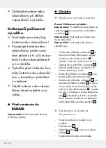 Предварительный просмотр 34 страницы Silvercrest 316055 1904 Operation And Safety Notes