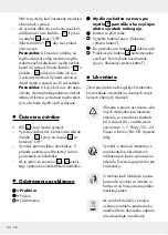 Предварительный просмотр 44 страницы Silvercrest 316055 1904 Operation And Safety Notes