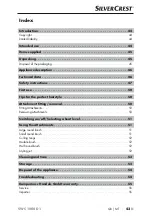 Предварительный просмотр 46 страницы Silvercrest 316129 1904 Operating Instructions Manual