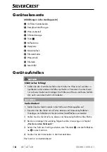 Предварительный просмотр 9 страницы Silvercrest 320214 Operating Instructions Manual