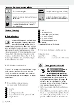 Preview for 12 page of Silvercrest 321164 Assembly, Operating And Safety Instructions