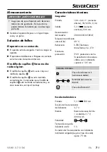 Предварительный просмотр 10 страницы Silvercrest 321194-1901 Operating Instructions Manual