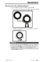 Предварительный просмотр 116 страницы Silvercrest 321581 1904 Operating Instructions Manual