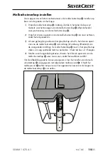 Предварительный просмотр 118 страницы Silvercrest 321581 1904 Operating Instructions Manual