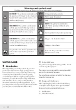 Preview for 5 page of Silvercrest 321587 1901 Operation And Safety Notes