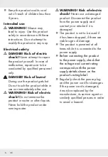 Preview for 7 page of Silvercrest 321587 1901 Operation And Safety Notes