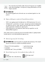 Preview for 64 page of Silvercrest 322177 1901 Operation And Safety Notes