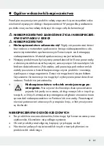 Предварительный просмотр 85 страницы Silvercrest 322177 1901 Operation And Safety Notes