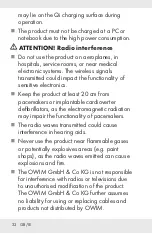 Preview for 31 page of Silvercrest 322212 1901 Operation And Safety Notes