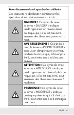 Preview for 44 page of Silvercrest 322212 1901 Operation And Safety Notes