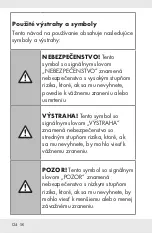 Preview for 123 page of Silvercrest 322212 1901 Operation And Safety Notes