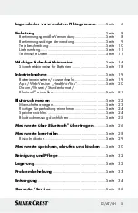 Preview for 5 page of Silvercrest 322244 Instructions For Use And Safety Notes