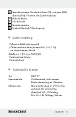 Preview for 11 page of Silvercrest 322244 Instructions For Use And Safety Notes