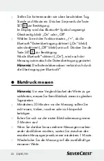 Preview for 22 page of Silvercrest 322244 Instructions For Use And Safety Notes