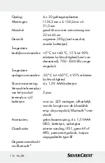 Preview for 112 page of Silvercrest 322244 Instructions For Use And Safety Notes