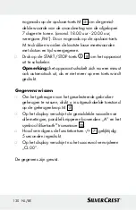 Preview for 130 page of Silvercrest 322244 Instructions For Use And Safety Notes