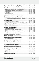 Preview for 139 page of Silvercrest 322244 Instructions For Use And Safety Notes