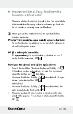 Preview for 185 page of Silvercrest 322244 Instructions For Use And Safety Notes