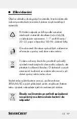 Preview for 197 page of Silvercrest 322244 Instructions For Use And Safety Notes