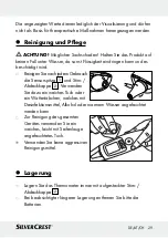 Предварительный просмотр 29 страницы Silvercrest 322247 Instructions For Use And Safety Notes