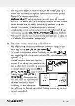 Предварительный просмотр 143 страницы Silvercrest 322247 Instructions For Use And Safety Notes