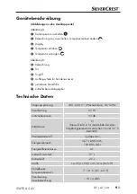 Preview for 12 page of Silvercrest 323171 1901 Operating Instructions Manual